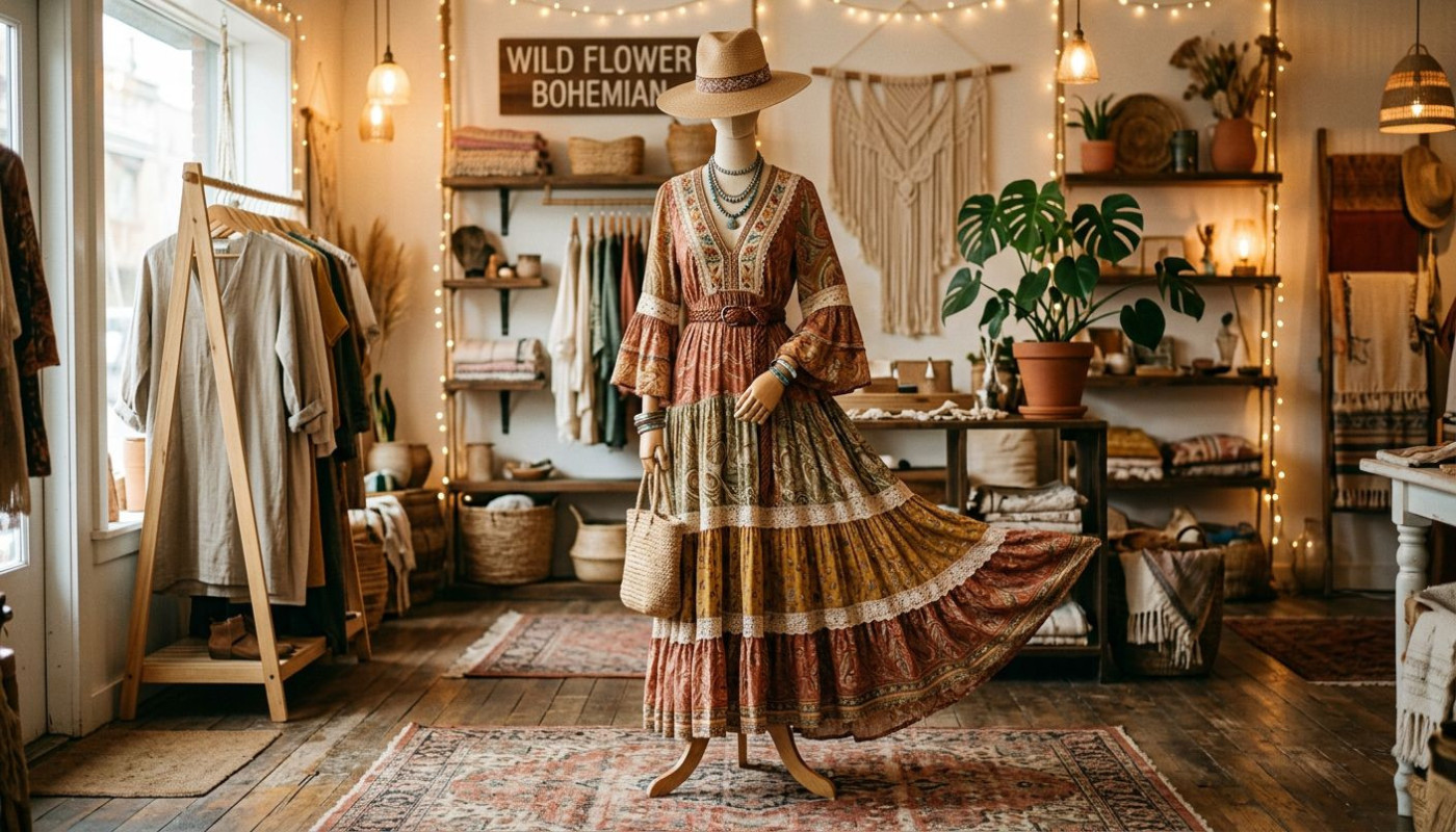 Wie wählt man das perfekte Boho-Kleid für jede Jahreszeit?