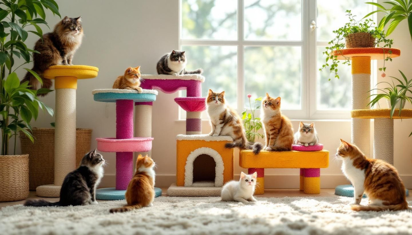 Wie wählt man den perfekten Kratzbaum für verschiedene Katzentypen?